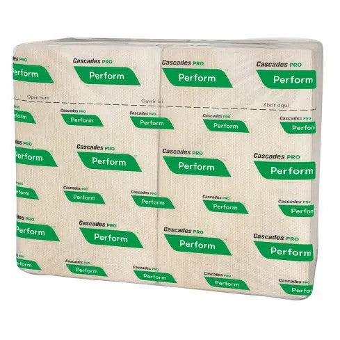 Cascades PRO Perform® Interfold Napkins for Tandem - Natural 1-Ply 16x376 Sheets — image 1