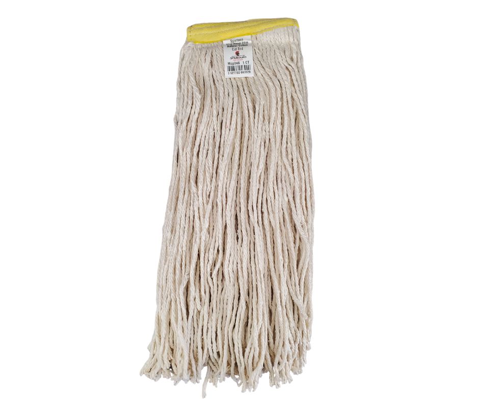 24oz Natural Cotton Cut-End Mop Head - 3095 — image 2