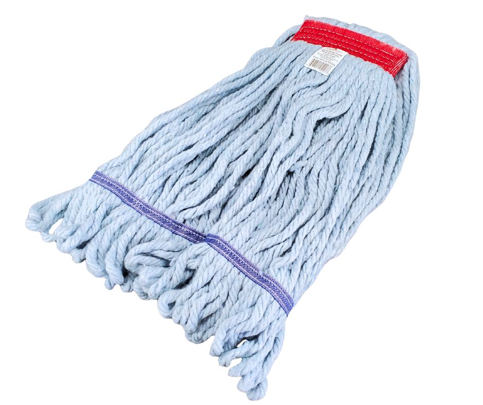 20oz Blue Synthetic Loop-End Mop Head - 3091 — image 1