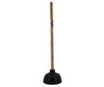 Pro-Fix/Spartano - Rubber Toilet Plunger with Wooden Handle