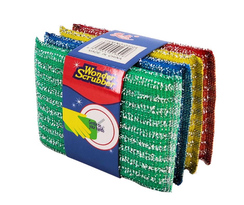 XC - Yiwu - Cleaning King Wonder Scrub Multi Colour — image 3