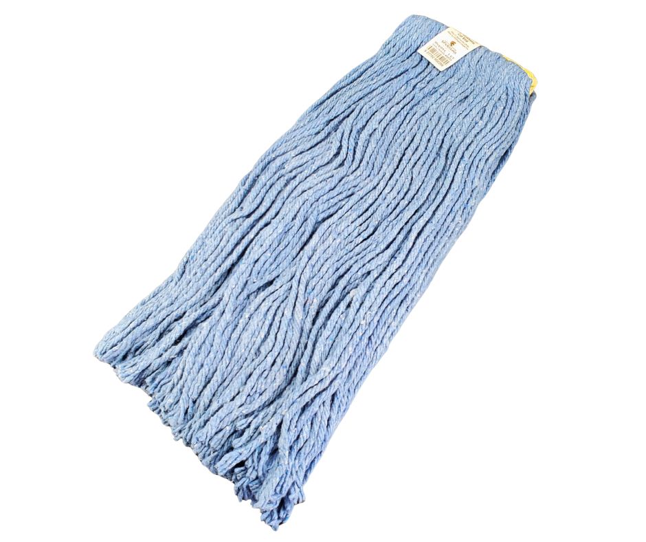 24oz Blue Synthetic Cut-End Mop Head