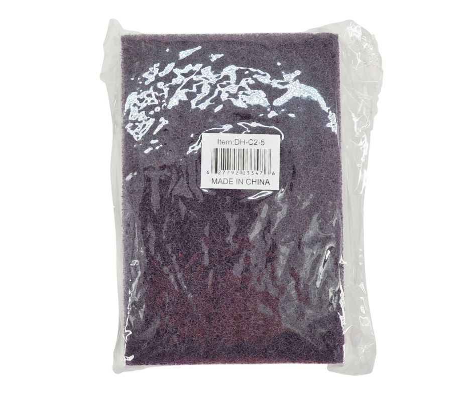 Purple Scouring Pad - 15x10x1cm - 4-Pack — image 2