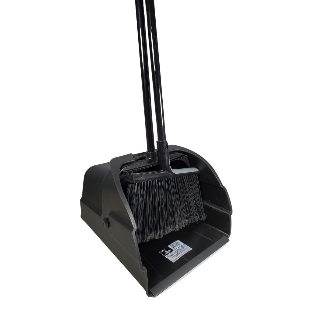 Heavy Duty Dustpan with Large Broom Set - 4915