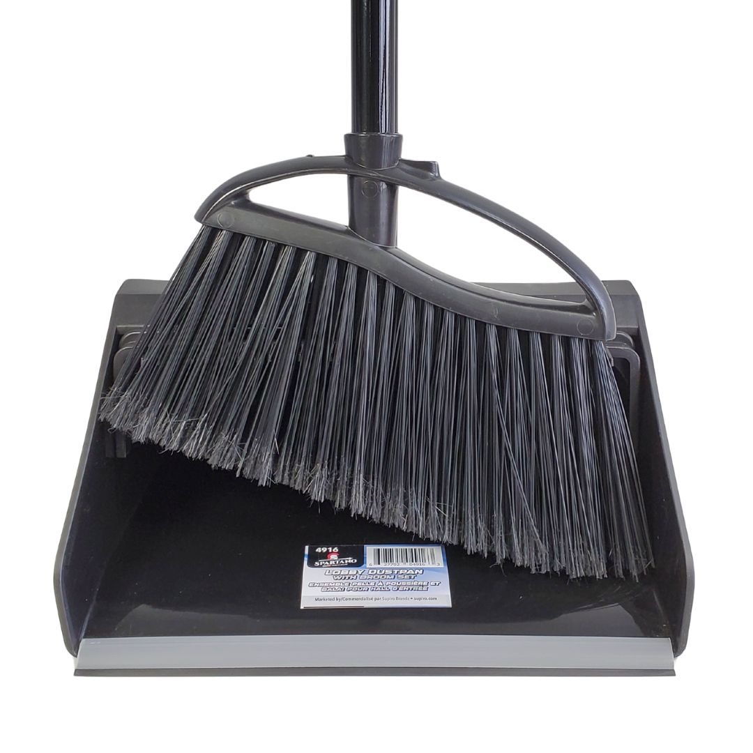 Lobby Dustpan with Broom Set - 4916
