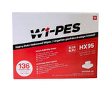 Hydro Xtreme Embossed Wipes - Heavy Duty - Blue