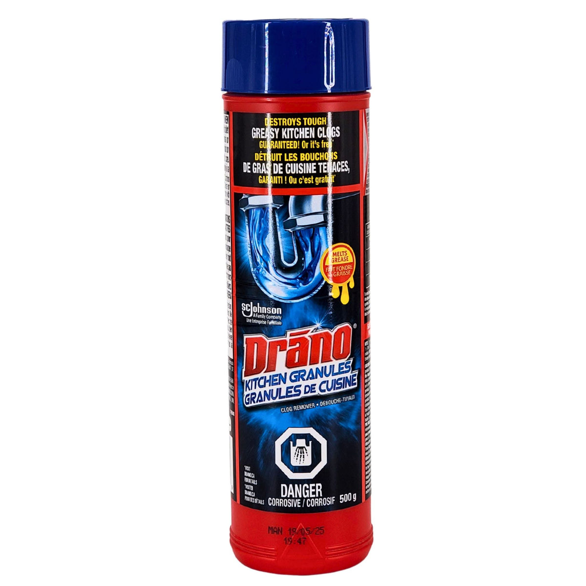 Drano Drain Cleaner - Professional Strength Crystals