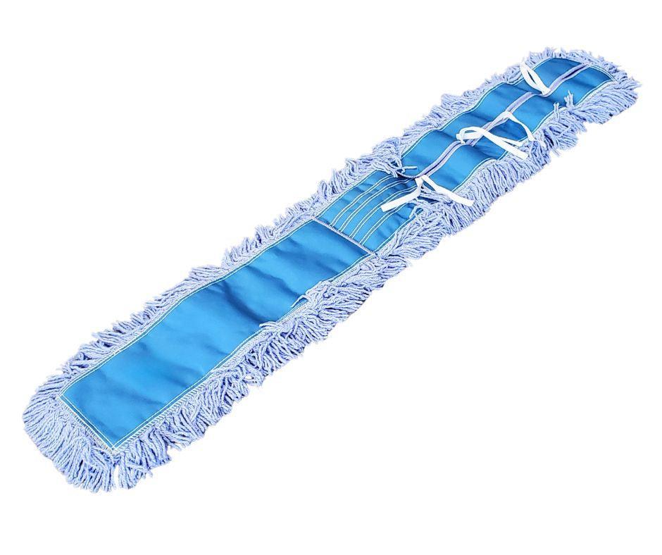 48" Dust Mop Head - Blue — image 1