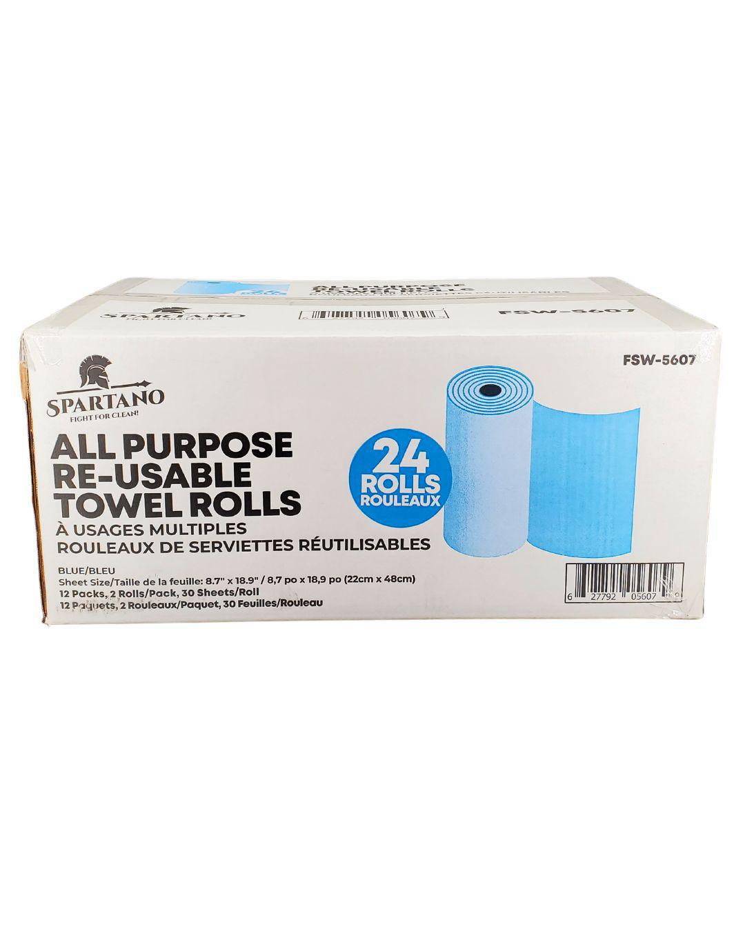 All Purpose Re-Usable Towel Roll - Blue — image 3