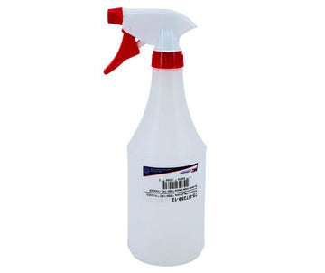 24oz Round Spray Bottle w Red/Trigger