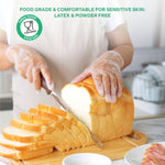 Clear Vinyl Gloves - Large - 400L