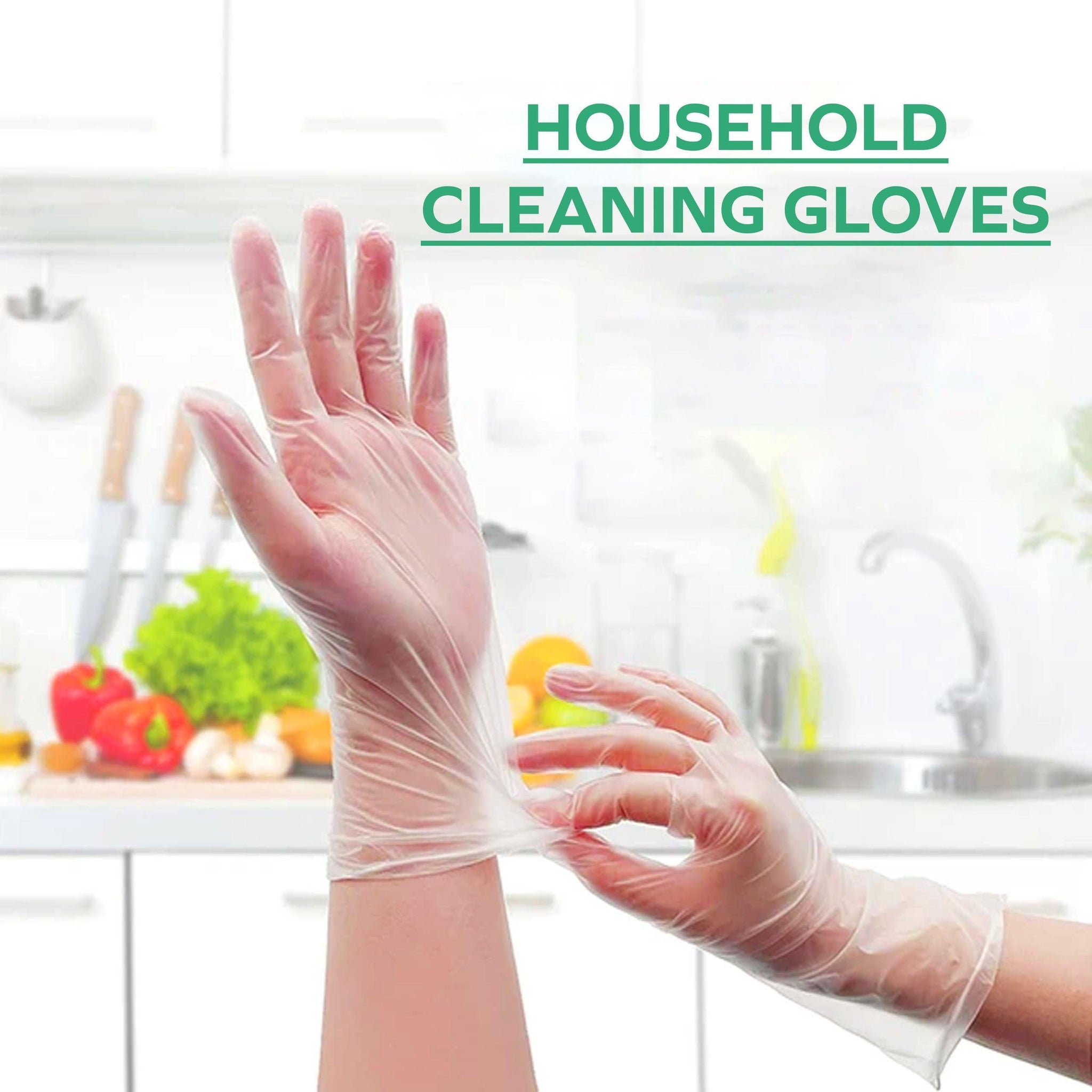 Clear Vinyl Gloves - Extra Large - 400XL — image 7