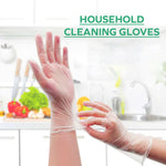 Clear Vinyl Gloves - Medium - 400M