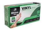 Clear Vinyl Gloves - Extra Large - 400XL