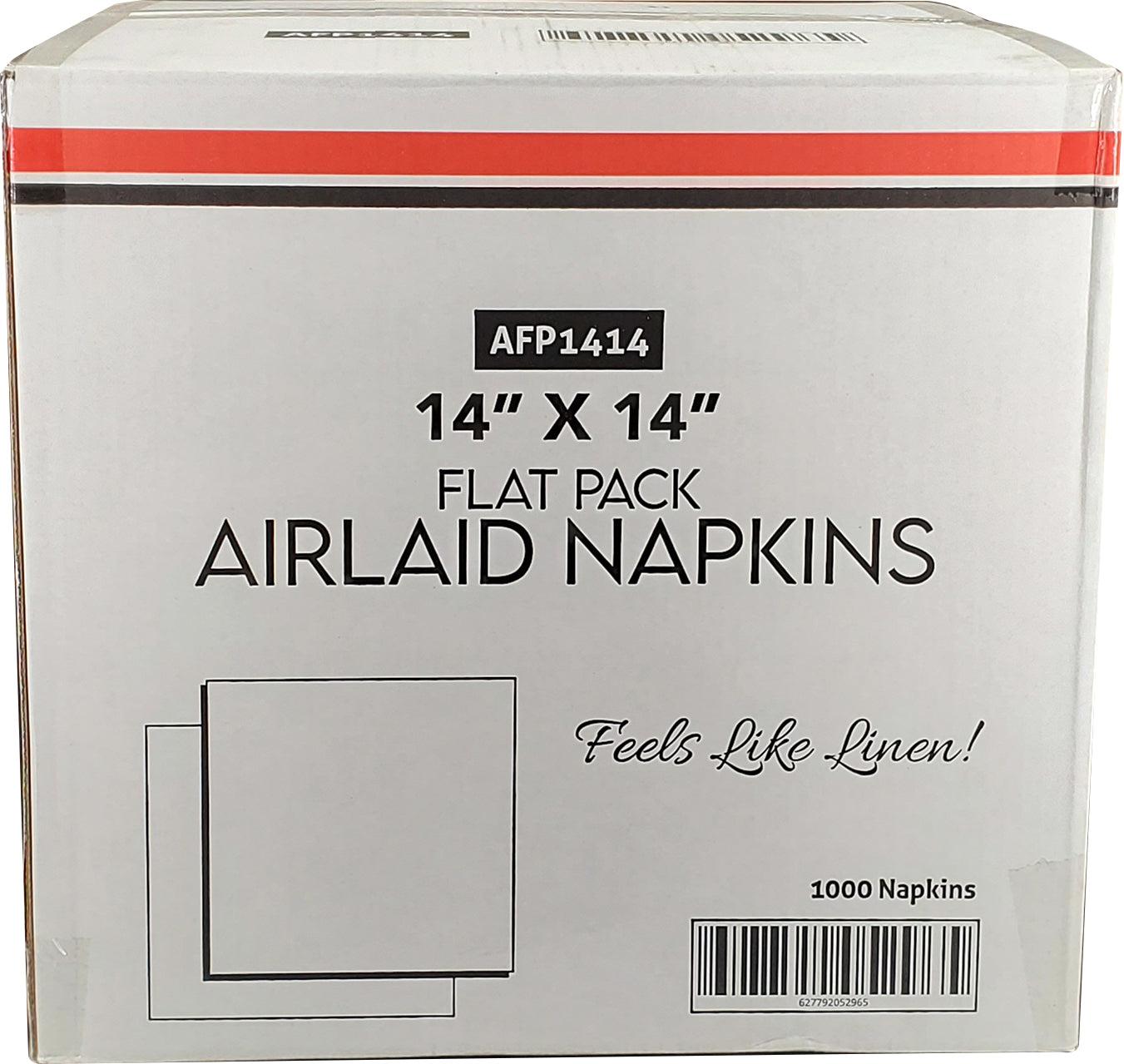 14"x14"Airlaid Napkins - Flatpack - AFP1414 — image 1