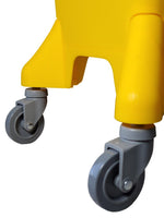 HEAVY - 28L Mop Bucket W/ Down Press Wringer - Yellow