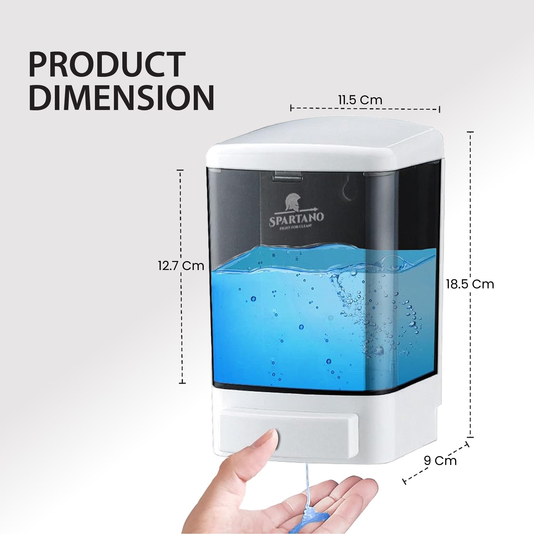 Manual Soap Dispenser - White - Z1000 — image 6