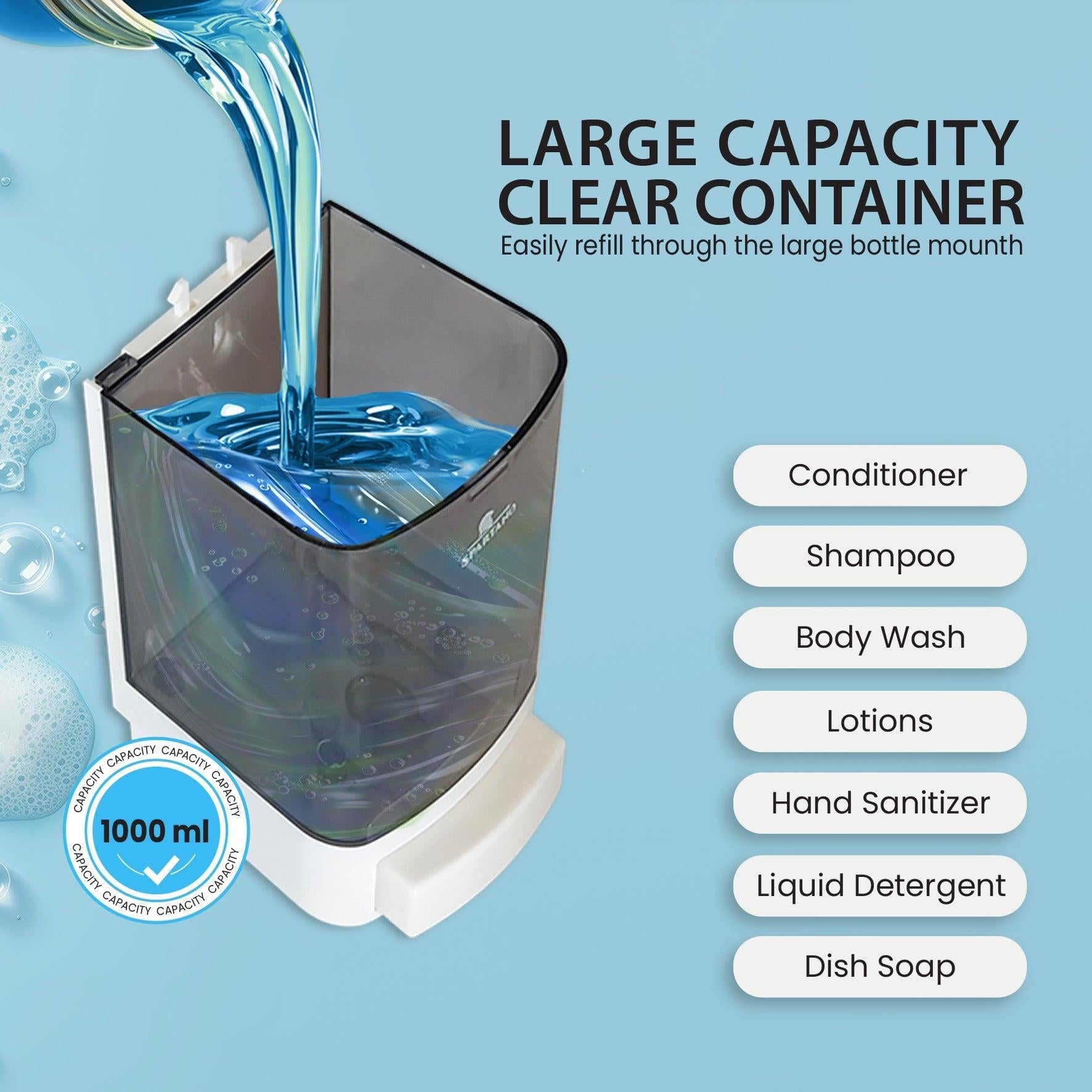 Manual Soap Dispenser - White - Z1000 — image 7