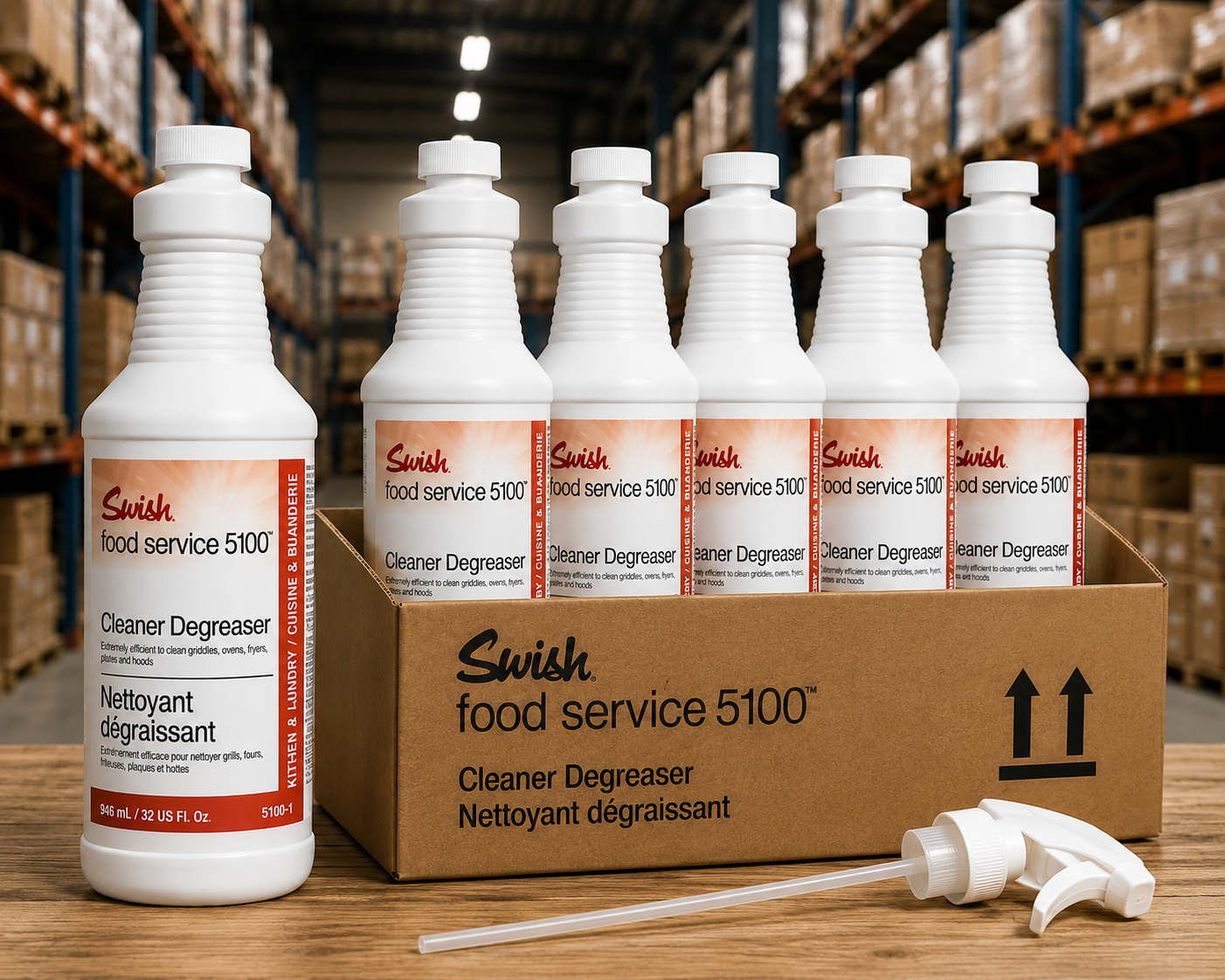 Multi-Surface Food Service 5100 Cleaner Degreaser RTU — image 1